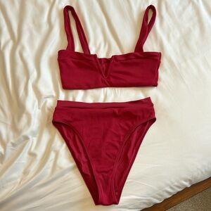 L space lee lee swim top